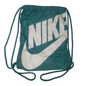 NIKE Blue Speckled Slingbag Drawstring Backpack